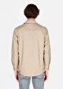 thumb-Показати інформацію про Сорочка З Довгим Рукавом Чоловіча Бежева  Cl1070147