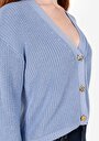 thumb-Показати інформацію про Кардиган Жіночий Блакитний  Cl1072764
