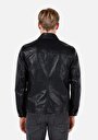 thumb-Показати інформацію про Куртка З Еко-шкіри Чоловіча Чорна  Cl1072783