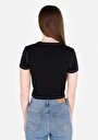 thumb-Показати інформацію про Футболка З Коротким Рукавом Жіноча Чорна  Cl1073151