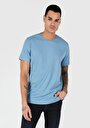 thumb-Показати інформацію про Футболка З Коротким Рукавом Чоловіча Блакитна  Cl1058592