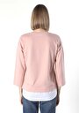 thumb-Показати інформацію про Футболка З Довгим Рукавом Жіноча Рожева  Cl1060352