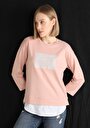 thumb-Показати інформацію про Футболка З Довгим Рукавом Жіноча Рожева  Cl1060352