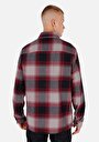 thumb-Показати інформацію про Сорочка З Довгим Рукавом Чоловіча Бордова  Cl1070827