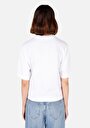 thumb-Показати інформацію про Футболка З Коротким Рукавом Жіноча Біла  Cl1071720