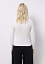 thumb-Показати інформацію про Футболка З Довгим Рукавом Жіноча Біла  Cl1070957