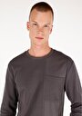 thumb-Показати інформацію про Футболка З Довгим Рукавом Чоловіча Сіра  Cl1071028