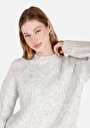 thumb-Показати інформацію про Светр Жіночий Сірий  Cl1071120