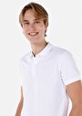thumb-Показати інформацію про Поло З Коротким Рукавом Чоловіче Біле  Cltkttshm0766200