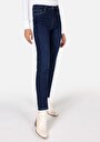 thumb-Показати інформацію про 703 Carla Джинси Жіночі Блакитні Вузького Крою Cl1071211
