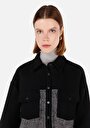 thumb-Показати інформацію про Сорочка З Довгим Рукавом Жіноча Чорна  Cl1071239