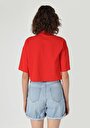 thumb-Показати інформацію про Футболка З Коротким Рукавом Жіноча Червона  Cl1064047