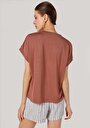 thumb-Показати інформацію про Футболка З Коротким Рукавом Жіноча Коричнева  Cl1064063