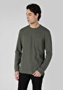 thumb-Показати інформацію про Футболка З Довгим Рукавом Чоловіча Зелена  Cl1061770