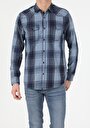 thumb-Показати інформацію про Сорочка З Довгим Рукавом Чоловіча Блакитна  Cl1053000