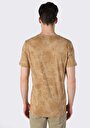 thumb-Показати інформацію про Футболка З Коротким Рукавом Чоловіча Коричнева  Cl1064302