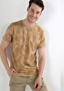 thumb-Показати інформацію про Футболка З Коротким Рукавом Чоловіча Коричнева  Cl1064302