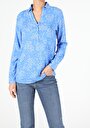 thumb-Показати інформацію про Сорочка З Довгим Рукавом Жіноча Блакитна  Cl1053416