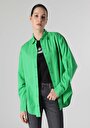 thumb-Показати інформацію про Сорочка З Довгим Рукавом Жіноча Зелена  Cl1062116