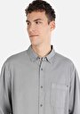 thumb-Показати інформацію про Сорочка З Довгим Рукавом Чоловіча Сіра  Cl1064676