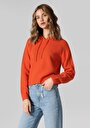 thumb-Показати інформацію про Светр Жіночий Помаранчевий  Cl1062436