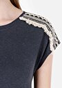 thumb-Показати інформацію про Футболка З Коротким Рукавом Жіноча Сіра  Cl1067921