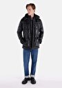thumb-Показати інформацію про Куртка З Еко-шкіри Чоловіча Чорна  Cl1064989