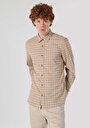 thumb-Показати інформацію про Сорочка З Довгим Рукавом Чоловіча Коричнева  Cl1062620