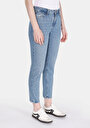 thumb-Показати інформацію про 703 Carla Джинси Жіночі Блакитні Вузького Крою Cl1073870