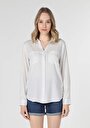 thumb-Показати інформацію про Сорочка З Довгим Рукавом Жіноча Біла  Cl1057162
