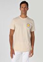 thumb-Показати інформацію про Футболка З Коротким Рукавом Чоловіча Бежева  Cl1062735