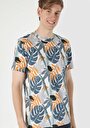 thumb-Показати інформацію про Футболка З Коротким Рукавом Чоловіча Мультіколор  Cl1062804