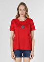 thumb-Показати інформацію про Футболка З Коротким Рукавом Жіноча Червона  Cl1058150