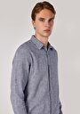 thumb-Показати інформацію про Сорочка З Довгим Рукавом Чоловіча Блакитна  Cl1062855