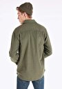 thumb-Показати інформацію про Сорочка З Довгим Рукавом Чоловіча Зелена  Cl1065568