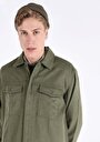 thumb-Показати інформацію про Сорочка З Довгим Рукавом Чоловіча Зелена  Cl1065568