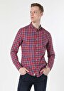 thumb-Показати інформацію про Сорочка З Довгим Рукавом Чоловіча Червона  Cl1058816