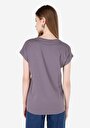 thumb-Показати інформацію про Футболка З Коротким Рукавом Жіноча Сіра  Cl1068578