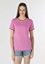 thumb-Показати інформацію про Футболка З Коротким Рукавом Жіноча Рожева  Cl1059035