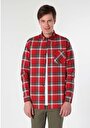 thumb-Показати інформацію про Сорочка З Довгим Рукавом Чоловіча Червона  Cl1063193