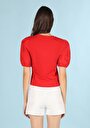 thumb-Показати інформацію про Футболка З Коротким Рукавом Жіноча Червона  Cl1059127