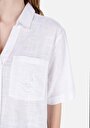 thumb-Показати інформацію про Сорочка З Коротким Рукавом Жіноча Біла  Cl1068891