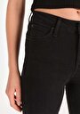thumb-Показати інформацію про 703 Carla Джинси Жіночі Чорні Вузького Крою Cl1066413
