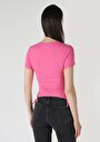 thumb-Показати інформацію про Футболка З Коротким Рукавом Жіноча Рожева  Cl1063336