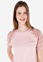 thumb-Показати інформацію про Футболка З Коротким Рукавом Жіноча Рожева  Cl1069167