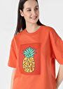 thumb-Показати інформацію про Футболка З Коротким Рукавом Жіноча Помаранчева  Cl1063409