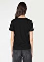 thumb-Показати інформацію про Футболка З Коротким Рукавом Жіноча Чорна  Cl1063427