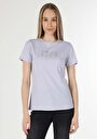 thumb-Показати інформацію про Футболка З Коротким Рукавом Жіноча Фіолетова  Cl1063429
