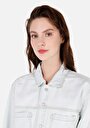thumb-Показати інформацію про 480 Bovary Сорочка З Довгим Рукавом Жіноча Блакитна  Cl1069601