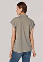 thumb-Показати інформацію про Футболка З Коротким Рукавом Жіноча Зелена  Cl1063803